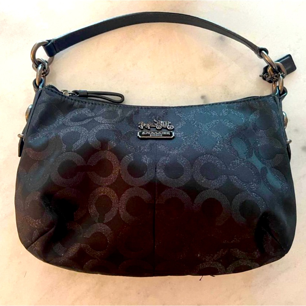 Coach Madison Mia bag, small black